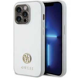 Husa iPhone 15 6.1" argintiu husă rigidă Sequin Script Metal