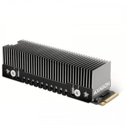 Radiator pasiv din aluminiu pentru SSD M.2 2280, Axagon CLR-M2XT