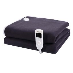 Patura cu incalzire electrica Zilan ZLN-4113, telecomanda, negru