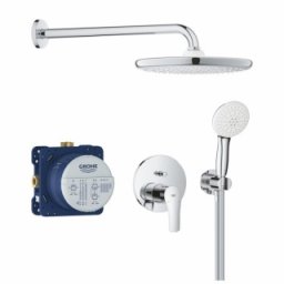 Sistem dus incastrat Grohe Eurosmart New 250 crom lucios
