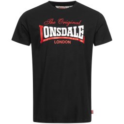 Tricou barbati Lonsdale 117019-Black