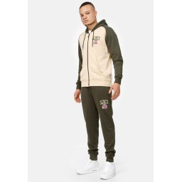 Trening barbati, Lonsdale 117292-Olive/Beige