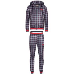 Trening bărbați Lonsdale 117344-Navy/Red/White