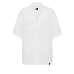 Boggi Milano Cămașă 'Camp' bleumarin / alb