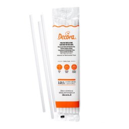 Bastonase Plastic Tort Etajat, O 0.4 x L 30 cm, Set 12 Bucati