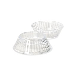 Baze Oua Ciocolata 250 g, Material Plastic Transparent, O8.7xH3 cm, Set 10 Buc