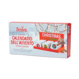 Calendar Advent - Kit Matrite Plastic Ciocolata