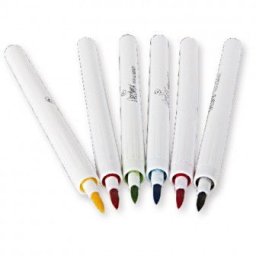 Carioca Decor Culori Mixte, Cap Scriere Subtire, Set 6 buc