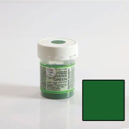 Colorant Alimentar Liposolubil Pudra, Verde, 5 g - Azo Free