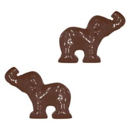 Decor Elefant 3D- Matrita Plastic Ciocolata