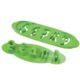 Bare Decupare cu Extractor Cifre O 4.5 cm, Material Plastic, Set 2 Buc