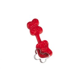 Fluture - Decupator Inox si Mulaj Silicon, 3 x 2.3 cm