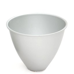 Forma 3D Coacere Tort Conic Rochie Papusa, O 18.5 x 5 x H 14.8 cm, Aluminiu Anodizat