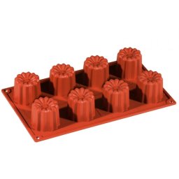 Forma Silicon Canneles Bordelais O5.6xh5 cm, 8 cavitati