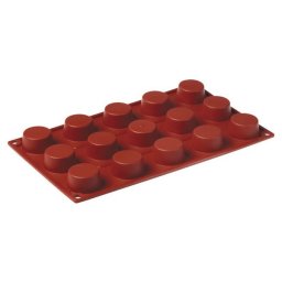 Forma Silicon Cilindru O4xh2 cm, 15 cavitati