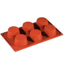 Forma Silicon Muffin O7xh4 cm, 6 cavitati