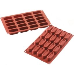 Forma Silicon Round 6 x 2.4 x H 2.3 cm, 20 cavitati (SF179)