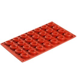 Forma Silicon Savarin Oval Mignon O3.5xh1.35 cm, 28 cavitati