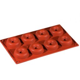 Forma Silicon Savarin Rotund O6.5xh2.1 cm, 8 cavitati
