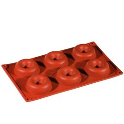 Forma Silicon Savarin Rotund O7.2xh2.3 cm, 6 cavitati