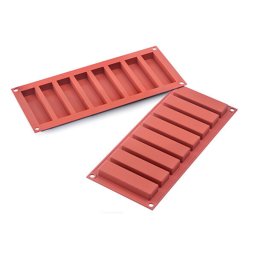 Forma Silicon Snack Fantasy 10 x 2.6 x H 1.6 cm, 8 cavitati (SF184)