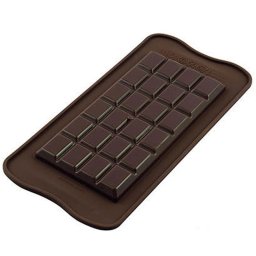Forma Silicon Tablete Silikomart Clasic 15.5 x 7.7 x H 0.9 cm, 91 ml, 1 cavitate (SCG36)