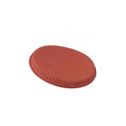 Forma Silicon Tarta Blat, margine dantelata O26xH3 cm, cu Inel