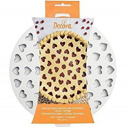 Gratar Decor Tarta Model Inimioare, O 30 cm