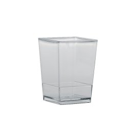 Pahare Cube 60 ml, 4 x 4 x H 5.5 cm, Set 100 Buc