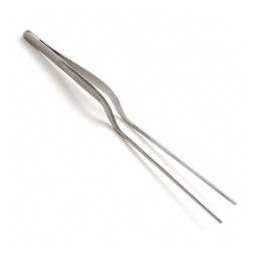 Penseta Inox Curba Decorare Produse de Bucatarie Cofetarie, L 21 cm