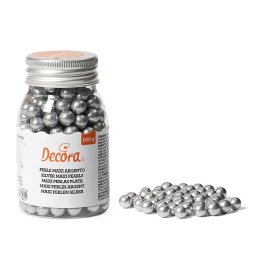 Perle Zahar Argintiu Sidefat O 8 mm, 100 g