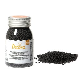 Perle Zahar Negru Sidefat O 1.5 mm, 100 g