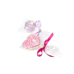 Pungi S, Celofan Transparent, 10 x H 20 cm, Set 50 Buc