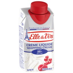 Frisca Naturala UHT 35%, 200 ml, ElleVire