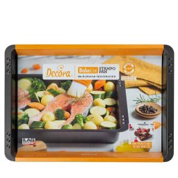Tava Coacere Dreptunghiulara 42 x 29 x H 4 cm, Aluminiu Antiaderent