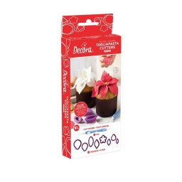 Kit Flori Iarna - 8 Decupatoare, 1 Ustensila modelare Pasta Zahar, Tehnici de Lucru