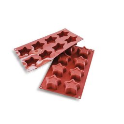 Forma Silicon Stelute O7 x H 2.5 cm, 8 cavitati (SF107)