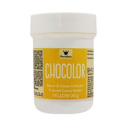 Colorant cu unt cacao Galben, 30 g Azo