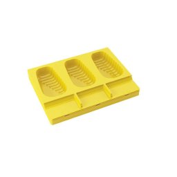 Matrita Silicon Inghetata pe bat Acapulco 3 cavitati, 90 ml