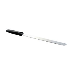 Spatula Nivelare Dreapta din Inox cu Maner Plastic, Lama L 26 x 3.2 cm