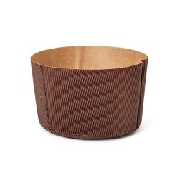 Forma Coacere Panettone O15xH11 cm - 750 g, Carton Termorezistent, Set 5 Buc