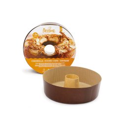 Forma Coacere Rotunda O22xH7 cm - 1 kg, Carton Termorezistent, Set 3 Buc