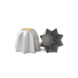 Forma Coacere Pandoro 500 gr, O 19.5 x H 15 cm, Aluminiu Anodizat