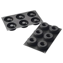 Forma Silicon Gogosi Donuts O7.5xH2.8cm, 6 cavitati