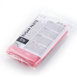 Pasta de Zahar Roz fara Gluten pentru Acoperire si Decoruri, 250 g, Silikomart