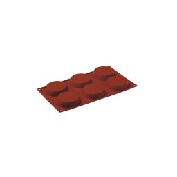 Forma Silicon Discuri O 8 cm, 6 cavitati