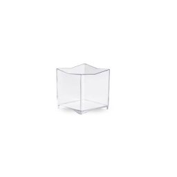 Pahare Kubo Mini 60 ml, 4.2 x 4.2 x H 4.5, Set 25 buc