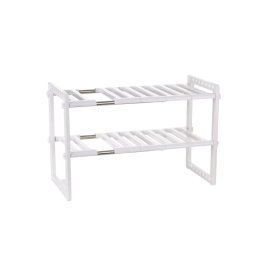 Etajera ajustabila cu doua rafturi de pus sub chiuveta 50 pana la 70 cm
