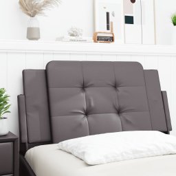 Perna pentru tablie, gri, 100 cm, piele artificiala GartenMobel Dekor