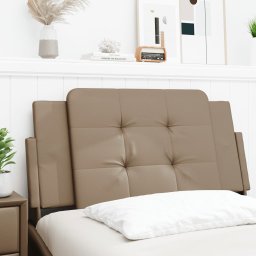Perna pentru tablie pat, cappuccino, 100 cm, piele artificiala GartenMobel Dekor